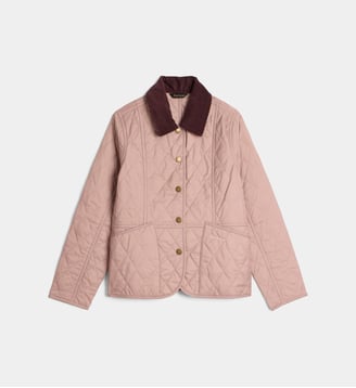 Veste de chasse Liddesdale matelassée - Barbour - Vieux rose