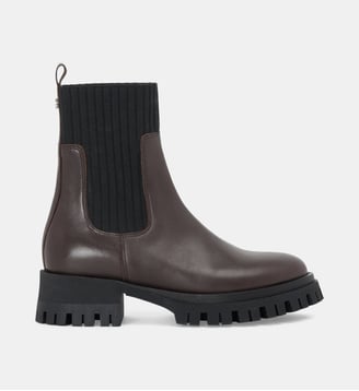 Boots chaussettes Samper - Mellow Yellow - Café