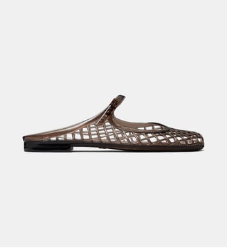 Tongs mules Mellow Jelly - Tory Burch - Marron foncé