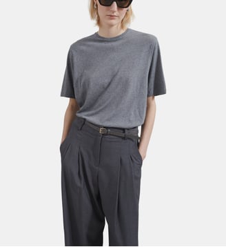 T-shirt Harper - The Frankie Shop - Dark grey melange