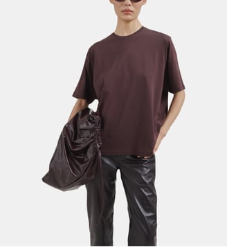 T-shirt Harper - The Frankie Shop - Dark plum