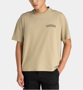 T-shirt Decartuville logo en coton - Dickies - Beige