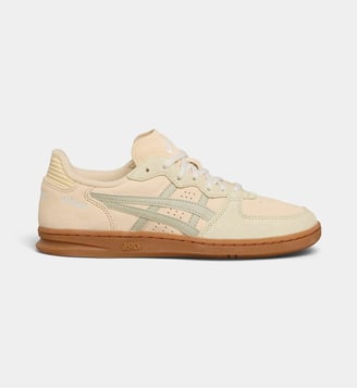 Baskets basses Skyhand OG effet suédé - Asics - Vert et beige