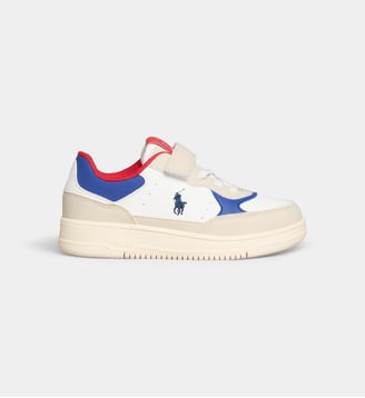 Baskets basses Master Court II - Polo Ralph Lauren - Tricolore