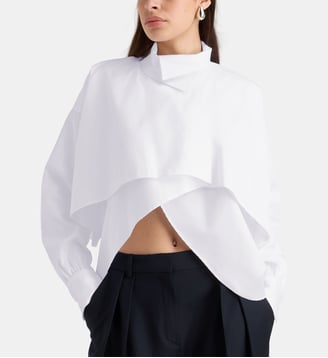 Chemise ample Bird rayée - Margaux Lonnberg - Blanc