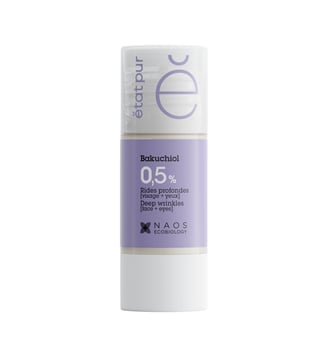 ACTIF PUR BAKUCHIOL 0,5% - Rides profondes [visage + yeux] - Etat Pur