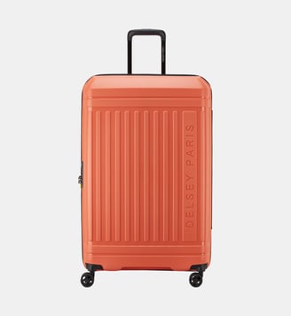 Valise rigide Lutèce 4R 81 cm - Delsey Paris - Orange clair
