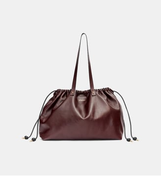 Sac cabas Silven en cuir - Isabel Marant - Bordeaux