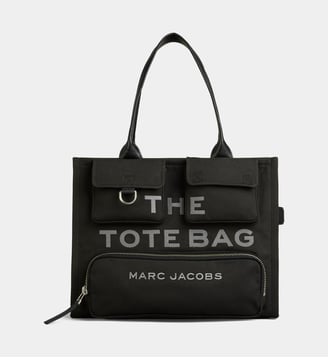 Sac cabas Cargo Canvas en coton - Marc Jacobs - Noir