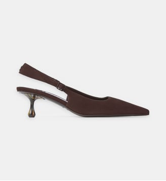 Escarpins sling back Amel 50 - Jimmy Choo - Marron foncé
