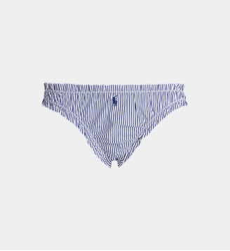 Culotte Bloomer en coton rayée - Polo Ralph Lauren - Bleu