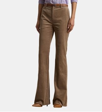 Pantalon velours Kaeden  - Lauren Ralph Lauren - Taupe