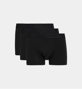 Lot de 3 boxers Core en coton  - Organic Basics - Noir