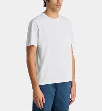 T-shirt boxy True Heavy en coton - Organic Basics - Blanc