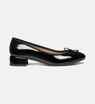 Ballerines en cuir verni - Geox - Noir