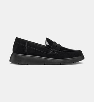 Mocassins Arlara en cuir - Geox - Noir