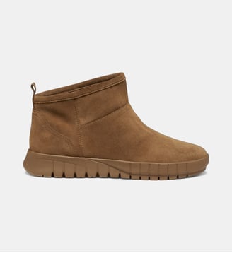 Bottines Flextride ankle-boots en cuir - Geox - Beige foncé