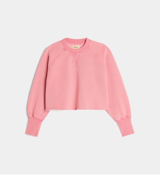 Sweat col rond Fabina - Bellerose - Rose moyen