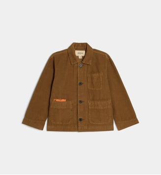 Surchemise Wayatt en coton - Bellerose - Marron