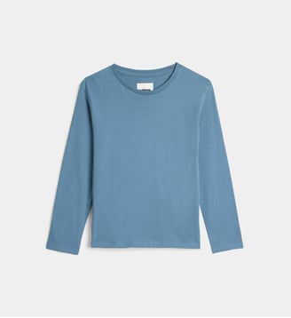 T-shirt manches longues Cemmo en coton - Bellerose - Bleu