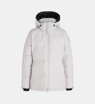 Parka ajustée Chelsea mi-longue capuche - Canada Goose - Gris clair