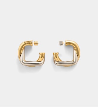 Les Boucles Doppio - Jacquemus - Argenté doré