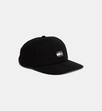 Casquette velours griffée - Tommy Hilfiger - Noir