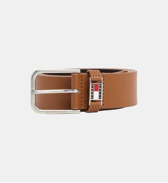Ceinture Scanton cuir - Tommy Hilfiger - Camel