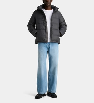 Doudoune matelassée capuche - Calvin Klein - Gris anthracite