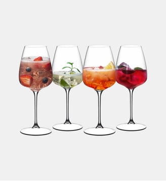 Lot de 4 verres à pied Summer Drinks - Riedel - Transparent
