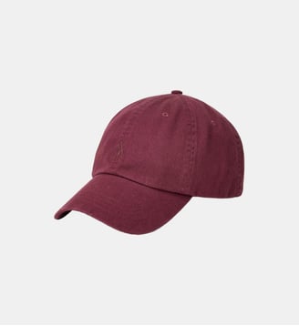 Casquette signature en coton - Polo Ralph Lauren - Bordeaux