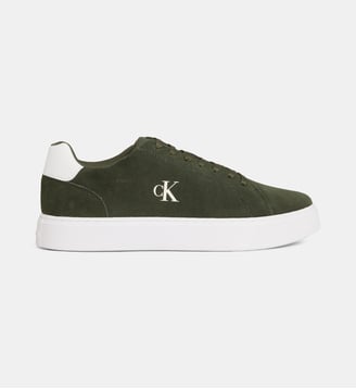 Baskets basses suède - Calvin Klein - Kaki