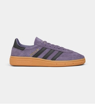 Baskets basses Handball Spezial en nubuck - Adidas Originals - Violet et noir