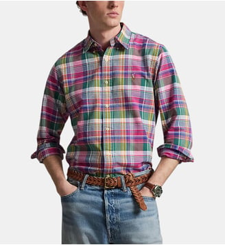 Chemise droite à carreaux - Polo Ralph Lauren - Multicolore 1