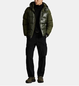 Doudoune brilante Gorham - Polo Ralph Lauren - Kaki