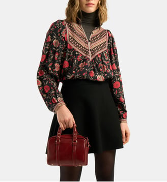Top Tina ample motif fleuri - Petite Mendigote - Multicolore
