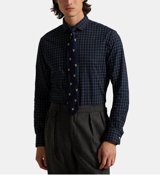 Chemise à carreaux droite en coton signature - Polo Ralph Lauren - Multicolore