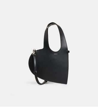 Sac à main Mini Heart cuir - Coperni - Black