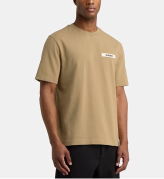 Le T-shirt Gros Grain - Jacquemus - Beige foncé