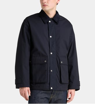 Blouson droit en coton - Armor-Lux - Bleu marine