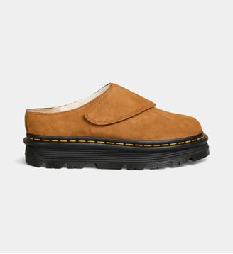 Mules Zebzag Anywair fourrées daim - Dr. Martens - Camel