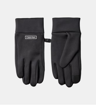 Gants Tech patch signature - Calvin Klein - Noir
