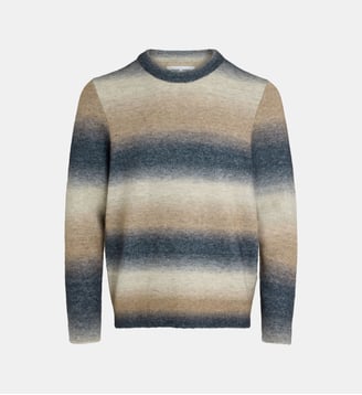 Pull droit Aiden - Samsoe Samsoe - Gris et beige