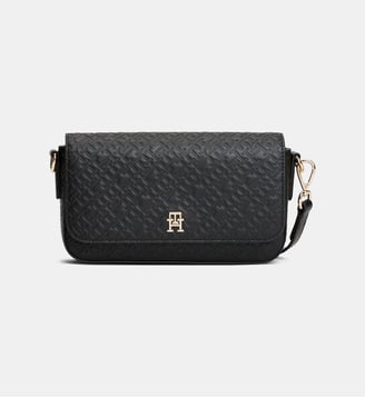 Sac pochette monogrammé - Tommy Hilfiger - Noir