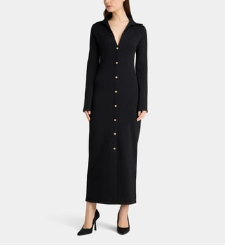 Robe longue ajustée Chloe - Martin Martin - Noir