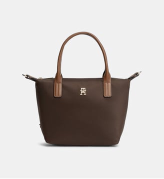 Sac cabas à logo - Tommy Hilfiger - Marron