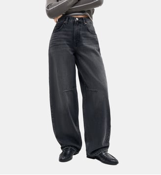 Jean BDG droit taille haute ceinture - BDG by Urban Outfitters - Multicolore