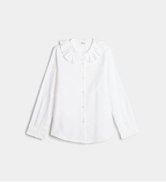 Chemise Camicia en coton - IL GUFO - Blanc