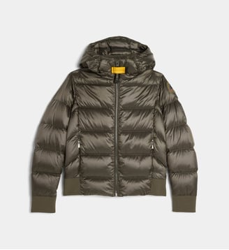 Doudoune Mariah effet glossy - Parajumpers - Vert foncé