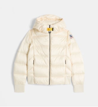 Doudoune Mariah effet glossy - Parajumpers - Ivoire
